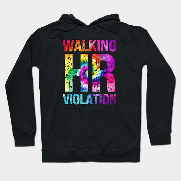 Walking HR Violation Hoodie by Xtian Dela ✅